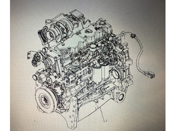 Motor en onderdelen CASE
