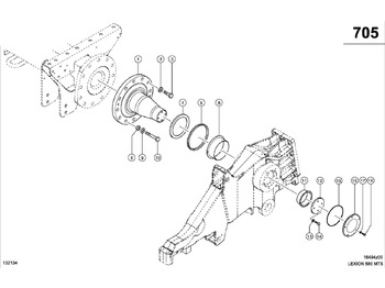 Rijwerkonderdelen CLAAS