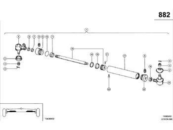 Hydraulische cilinder CLAAS