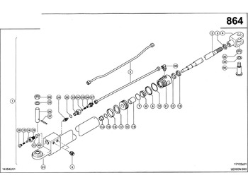 Hydraulische cilinder CLAAS