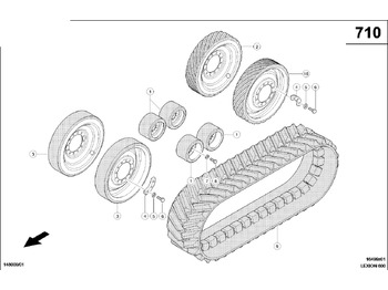 Rijwerkonderdelen CLAAS