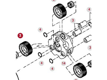 Eindaandrijving FENDT