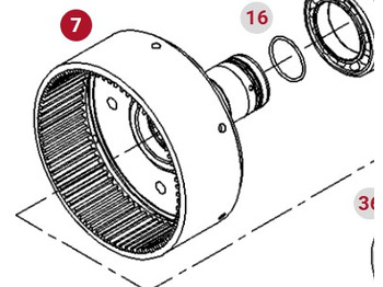 Koppeling en onderdelen FENDT