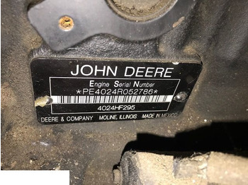 Motor en onderdelen JOHN DEERE