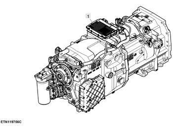 Versnellingsbak JOHN DEERE