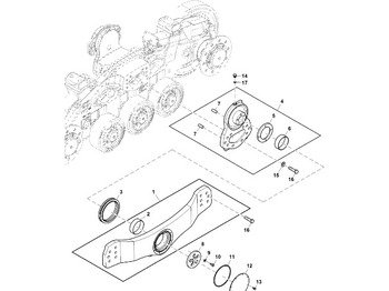 Rijwerkonderdelen JOHN DEERE