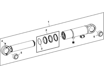 Hydraulische cilinder JOHN DEERE