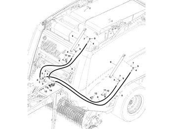 Hydraulische cilinder JOHN DEERE