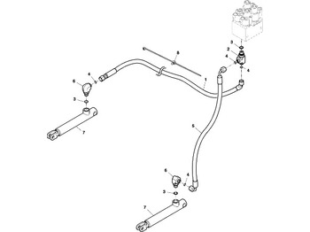 Hydraulische cilinder JOHN DEERE