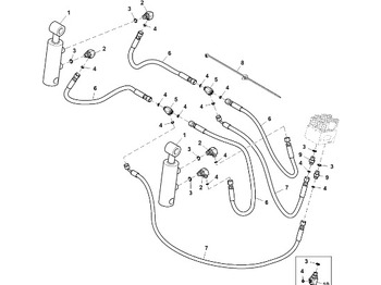 Hydraulische cilinder JOHN DEERE