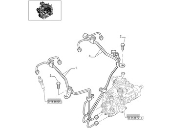 Motor en onderdelen NEW HOLLAND