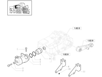 Hydraulische cilinder NEW HOLLAND