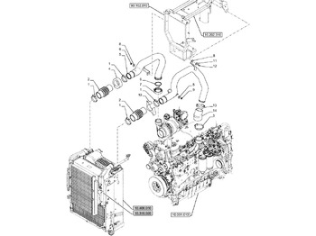Motor en onderdelen NEW HOLLAND