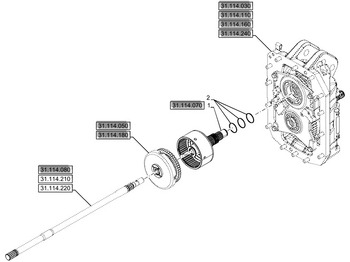 Transmissie NEW HOLLAND