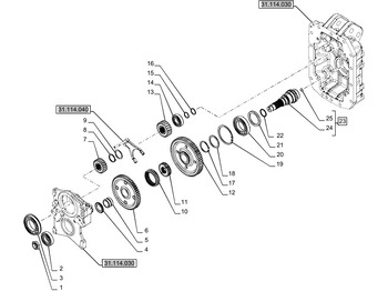 Transmissie NEW HOLLAND