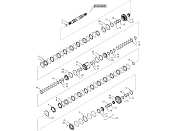 Versnellingsbak en onderdelen NEW HOLLAND