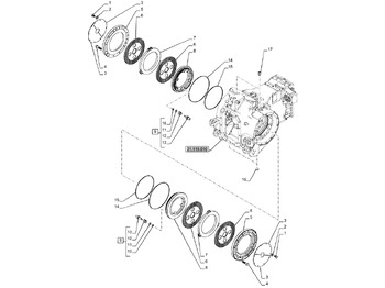 Remschijven NEW HOLLAND