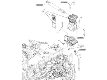Motor en onderdelen NEW HOLLAND
