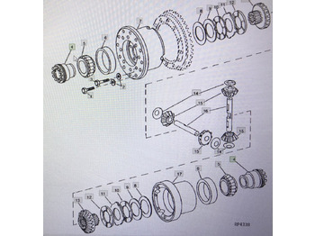 Transmissie JOHN DEERE
