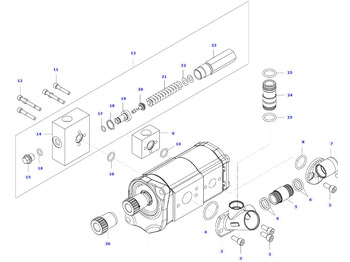 Hydraulische pomp VALTRA