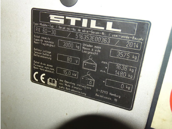 Elektrische heftruck STILL RX60-30: afbeelding 2