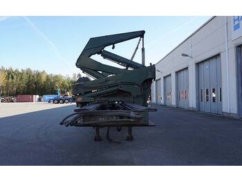 Containertransporter/ Wissellaadbak oplegger voor het vervoer van containers Hammar 195 S, Sideloader, 33 tonnes SWL (20'-40'): afbeelding 2 Containertransporter/ Wissellaadbak oplegger voor het vervoer van containers Hammar 195 S, Sideloader, 33 tonnes SWL (20'-40'): afbeelding 2