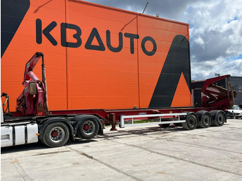 Containertransporter/ Wissellaadbak oplegger HAMMAR