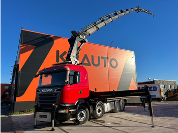 Vrachtwagen met open laadbak SCANIA R 520