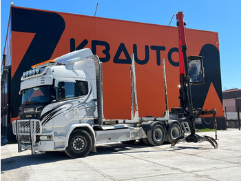 Houttransport SCANIA R 580