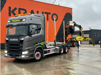 Houttransport SCANIA R 650