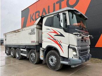 Kipper vrachtwagen Volvo FH 750 10x4 ADR / RETARDER / FULL STEEL / BOX L=7089 mm: afbeelding 4
