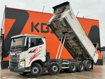 Kipper vrachtwagen Volvo FH 750 10x4 ADR / RETARDER / FULL STEEL / BOX L=7089 mm: afbeelding 2