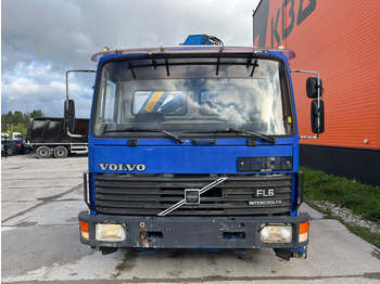 Vrachtwagen met open laadbak, Kraanwagen Volvo FL 608 4x2 PK 8200 / BOX L=4249 mm: afbeelding 3