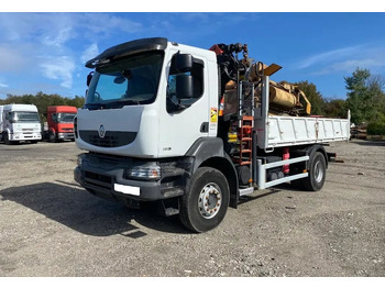 Kipper vrachtwagen RENAULT Kerax 380