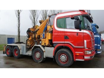 Trekker Scania SZM mit 108 TM EFFER kran: afbeelding 1