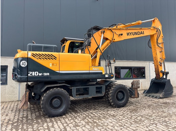 Mobiele graafmachine Hyundai Robex 210 W-9 A - 210 W - 200 W - 180 W: afbeelding 5