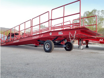 Nieuw Laadbrug AZ RAMP-EASY XL-8-RL . Mobil Loading Ramp  WIDE With Level Off, 8 t Capacity: afbeelding 2