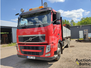 Vrachtwagen met open laadbak, Kraanwagen Volvo FH500: afbeelding 2