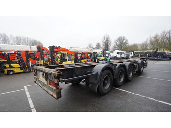 Containertransporter/ Wissellaadbak oplegger Floor 4 AXLE BREAKER CONTAINER TRAILER: afbeelding 5