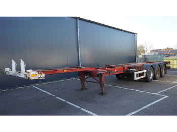 Containertransporter/ Wissellaadbak oplegger Renders 3 AXLE EXTENDABLE CONTAINER TRANSPORT TRAILER: afbeelding 2