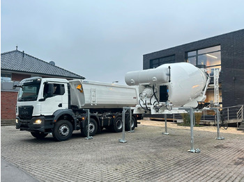 Kipper vrachtwagen MAN TGS 41.480