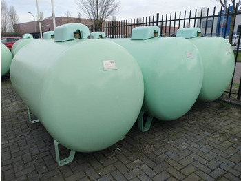 Nieuw Brandstoftank De Visser Propaan/Butaan LPG tank 2700 L (1,35 ton) Gastank, Gas, Gaz, LPG, GPL, Propane, Butane Ø 1250 including tank fittings: afbeelding 2