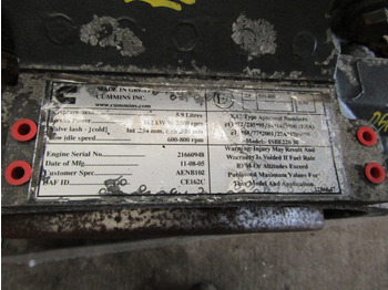 Motor voor Vrachtwagen DAF LF 55 220 EURO 3 ENGINE ‘PACCAR’: afbeelding 2
