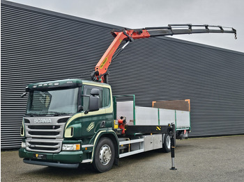 Vrachtwagen met open laadbak SCANIA P 320