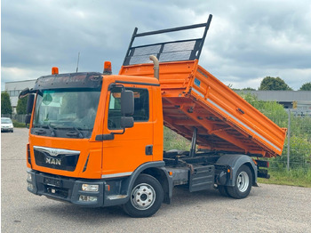 Kipper vrachtwagen MAN