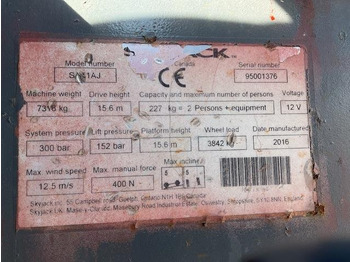 Knikarmhoogwerker SkyJack SJ51AJ: afbeelding 5 Knikarmhoogwerker SkyJack SJ51AJ: afbeelding 5