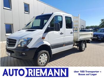Bestelwagen open laadbak, Bestelwagen met dubbele cabine Mercedes-Benz Sprinter 314 Doka Allrad 4x4 MR 6-Sitze AHK STHZ: afbeelding 1