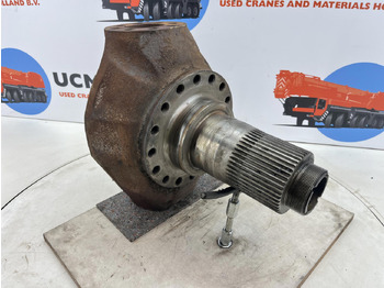 Fusee voor Mobiele kraan Krupp KMK 5100 Steering knuckle 16 holes axle 1: afbeelding 3