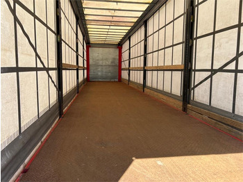 Schuifzeiloplegger Kel-Berg D100V 13,6 mtr gardin - lodretstående lift: afbeelding 5