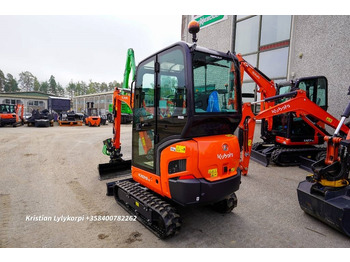 Minigraafmachine Kubota KX019-4 PYÖRITTÄJÄLLÄ: afbeelding 2
